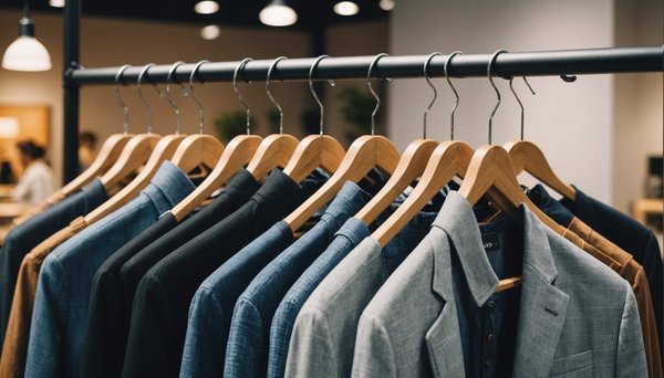 Percheros resistentes y elegantes para cualquier tienda